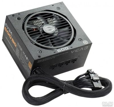 Лот: 18476657. Фото: 1. Блок питания EVGA BQ 80+ 600 Watt. Корпуса, блоки питания