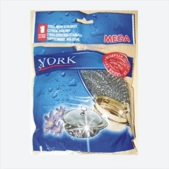 Лот: 12944497. Фото: 1. Губка YORK из нерж.MEGA 0303... Инвентарь для уборки