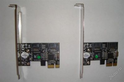 Лот: 2703474. Фото: 1. STLab A-410 PCIe 2X SATA RAID... Платы расширения, контроллеры, доп. порты