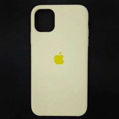 Лот: 17262466. Фото: 1. Чехол Soft Touch iPhone 11 (Светло-Желтый... Чехлы, бамперы