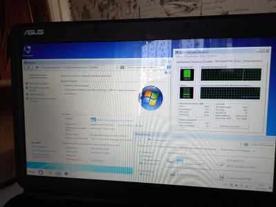 Лот: 19252703. Фото: 1. Ноутбук Asus K50C старенький но... Ноутбуки