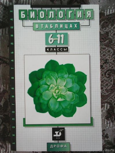 Лот: 15558235. Фото: 1. Биология в таблицах. 6-11 классы... Справочники