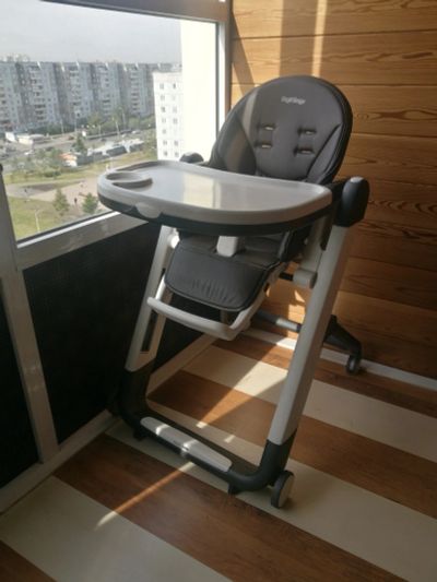 Лот: 16473291. Фото: 1. Стульчик для кормления Peg-Perego... Стульчики для кормления