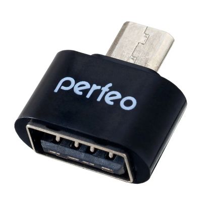 Лот: 25010411. Фото: 1. Адаптер USB- microUSB OTG Perfeo... Другое (периферия)