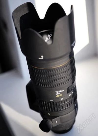 Лот: 1362824. Фото: 1. Sigma 70-200 2.8D APO EX DG HSM... Объективы