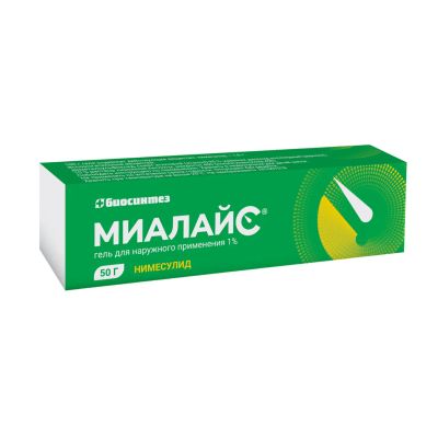 Лот: 23982586. Фото: 1. Миалайс гель для наруж.прим. 1... Лекарства
