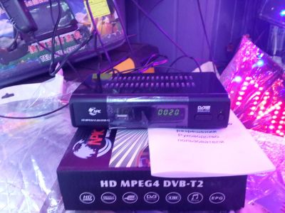 Лот: 3397737. Фото: 1. ресивер Т2 с HD и USB. с пультом... Цифровое, спутниковое ТВ