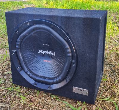 Лот: 16451831. Фото: 1. Сабвуфер Sony XS-NW1202E + усилитель... Сабвуферы