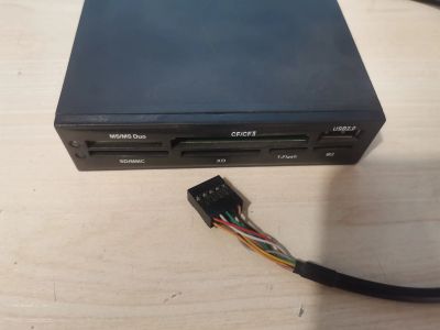 Лот: 25717223. Фото: 1. Картридер в floppy привод, картридер... Картридеры