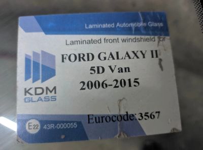 Лот: 25093000. Фото: 1. Стекло лобовое Ford Galaxy 2006-2015... Кузов