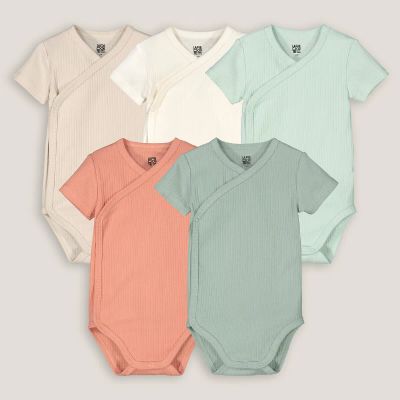 Лот: 24236322. Фото: 1. Комплект из пяти боди с LaRedoute. Ползунки, распашонки, слипы