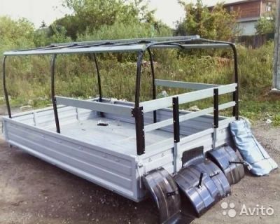 Лот: 11112641. Фото: 1. Кузов (платформа) бортовой газель. Грузовики, автобусы, спецтехника