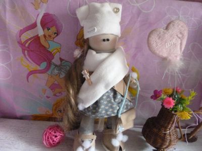 Лот: 11533260. Фото: 1. Кукла Агата 2. Авторские куклы, игрушки, поделки