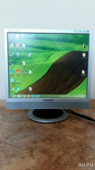 Лот: 13860852. Фото: 1. Монитор Samsung с колонками DVI... ЖК-мониторы