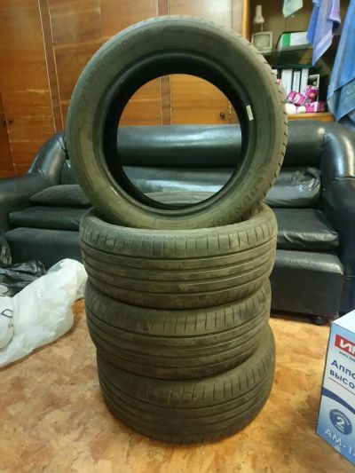 Лот: 11454269. Фото: 1. Летняя резина 205/55 R-16 "Dunlop... Шины