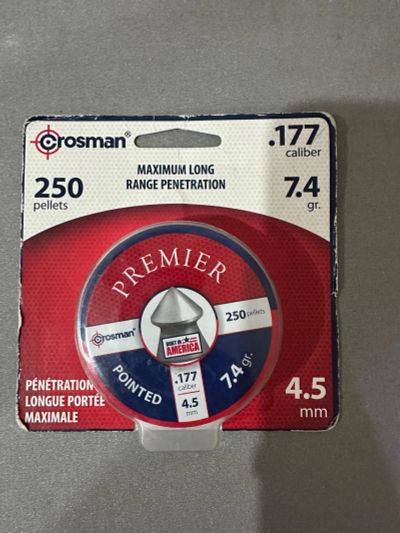 Лот: 24426429. Фото: 1. Пули пульки Crosman premier Pointed... Аксессуары, запчасти