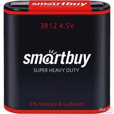 Лот: 13546537. Фото: 1. Батарейка Smartbuy 3R12 4.5v... Батарейки, аккумуляторы, элементы питания