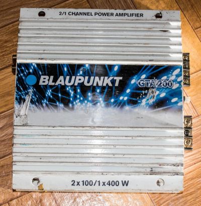 Лот: 5019379. Фото: 1. усилитель Blaupunkt GTA-200. Усилители