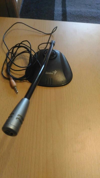 Лот: 9131432. Фото: 1. Genius Mic-01A Black. Акустические системы