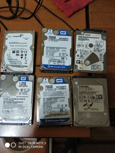 Лот: 15257259. Фото: 1. Неисправные диски 2.5. Жёсткие диски (HDD)