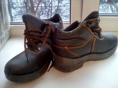 Лот: 10578349. Фото: 1. мужские демисезонные рабочие ботинки... Ботинки, полуботинки