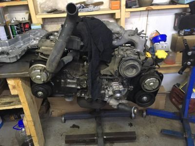 Лот: 14336470. Фото: 1. Двигатель Subaru EJ204. Двигатель и элементы двигателя