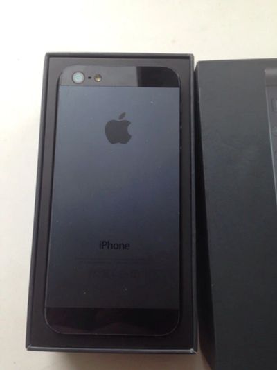 Лот: 8390059. Фото: 1. iPhone 5 16Gb черный. Смартфоны