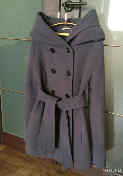 Лот: 13690033. Фото: 1. Серое пальто Armoda. Верхняя одежда