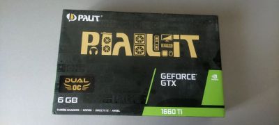 Лот: 18608313. Фото: 1. Palit nvidia geforce gtx 1660... Видеокарты