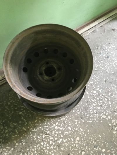 Лот: 19068526. Фото: 1. Диски r14 штамповка комплект... Колпаки