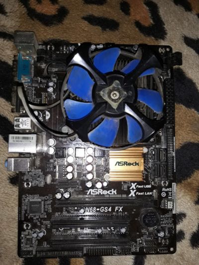 Лот: 16726051. Фото: 1. N68-GS4 FX + Athlon 2 x2 250e... Комплекты запчастей