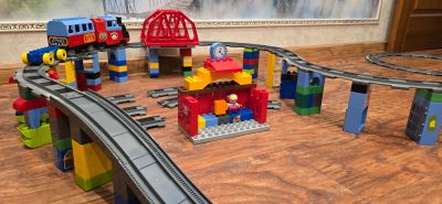 Лот: 24927049. Фото: 1. Огромный набор LEGO Duplo (original... Конструкторы