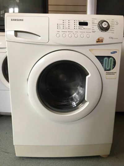 Лот: 11450417. Фото: 1. Стиральная машина Samsung WF6458N7W. Стиральные машины