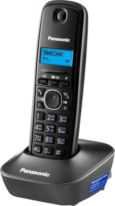 Лот: 11710832. Фото: 1. Радиотелефон Panasonic KX-TG1611. DECT и радиотелефоны