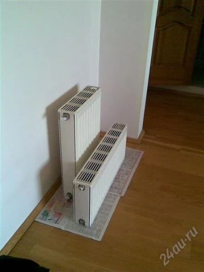 Лот: 911150. Фото: 1. Батареи отопления 4 шт. Обогреватели промышленные, тепловые пушки
