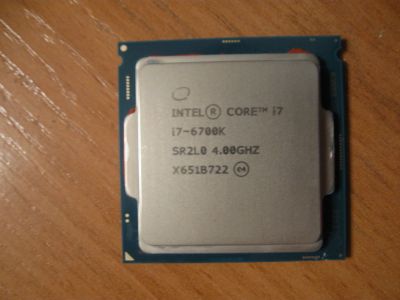Лот: 14778677. Фото: 1. Intel Core i7-6700K Skylake (4000MHz... Процессоры