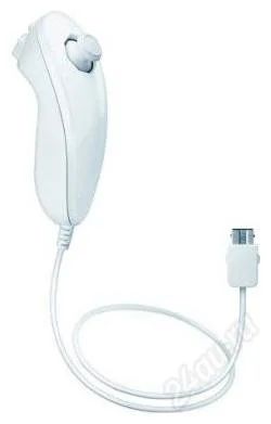 Лот: 2291677. Фото: 1. Nintendo Wii Nunchaku Controller... Аксессуары для игровых приставок, консолей, геймпады