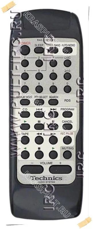 Лот: 16105464. Фото: 1. Пульт TECHNICS RAK-CH214WH. Пульты ДУ