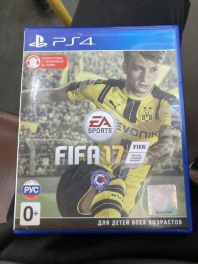 Лот: 19493278. Фото: 1. FIFA 17 ps4. Игры для консолей