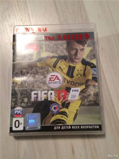 Лот: 8574487. Фото: 1. Fifa 17 SP3. Игры для консолей