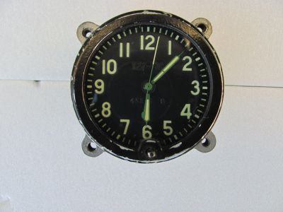 Лот: 12120803. Фото: 1. часы механические авиационные... Часы настенные, настольные