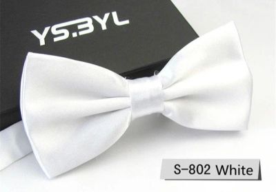Лот: 9677026. Фото: 1. Галстук -бабочка ( белый). Галстуки