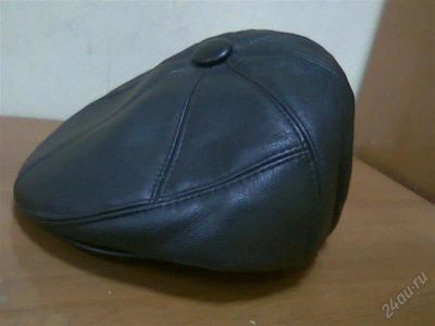 Лот: 2730928. Фото: 1. кепка кожа б\у. Другое (аксессуары)