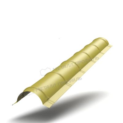 Лот: 24038858. Фото: 1. Планка конька круглого R110х2000... Кровельные материалы