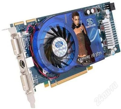 Лот: 823325. Фото: 1. Radeon 3870 512Mb 256 BIT GDDR4. Видеокарты