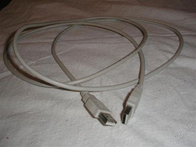 Лот: 1808112. Фото: 1. Кабель USB-USB. Другое (компьютеры, оргтехника, канцтовары)