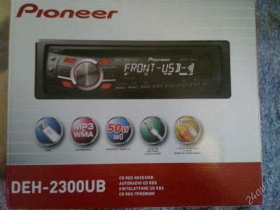 Лот: 1273468. Фото: 1. pioneer DEH-2300UB Автомагнитола. Автомагнитолы