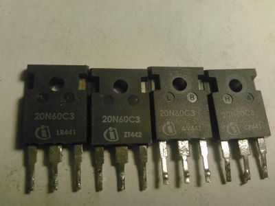 Лот: 10665236. Фото: 1. транзистор 20N60C3 20A, 600V N-channel... Транзисторы