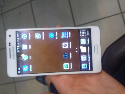 Лот: 8012925. Фото: 1. Samsung a5 a500 duos белый отличное... Смартфоны