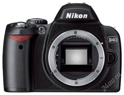 Лот: 1915564. Фото: 1. Nikon D40 body + Nikkor 18-55. Цифровые зеркальные